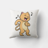 Cat Music Dance クッション (裏面)