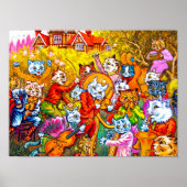 Cat Musical Band ポスター (正面)