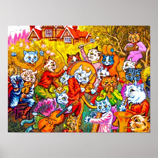 Cat Musical Band ポスター (正面)