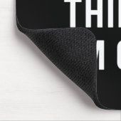 Cat - My Cat Thinks I'm Cool Funny Cat Lover State マウスパッド (コーナー)