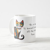 Cat: My "I Knocked Something off the Table" Face コーヒーマグカップ (正面左)