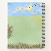 Cat Notebook for Book Lovers ノートブック (裏面)