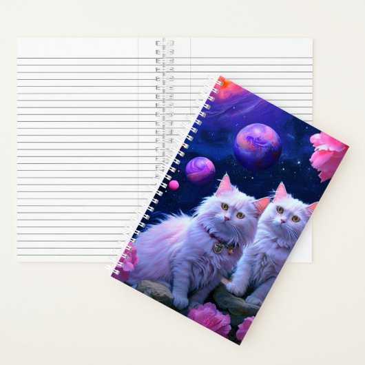 Cat Notebook for Cat Lovers  ノートブック (内側)