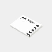 Cat Notes Post it Pad ポストイット (アングル)