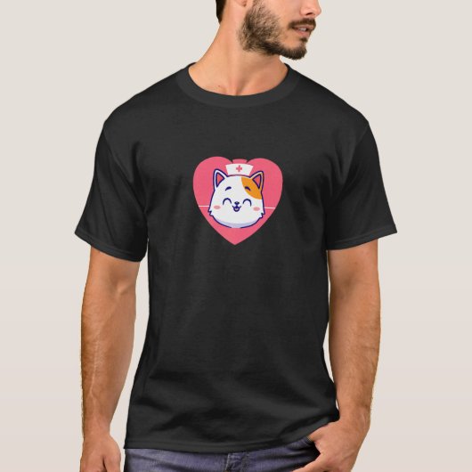 cat nurse tシャツ (正面)