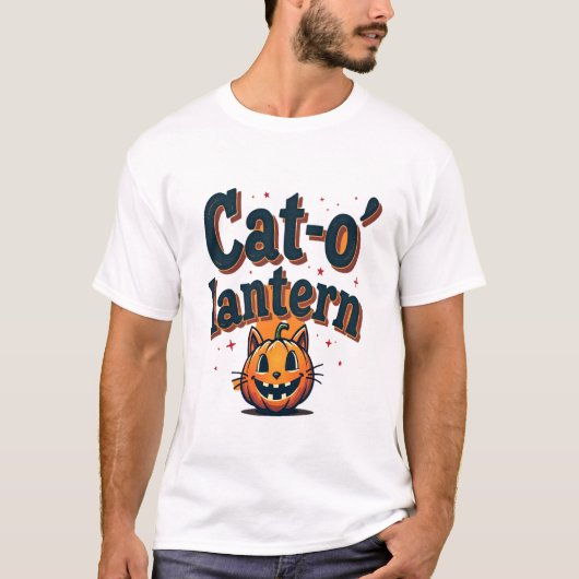 Cat-o'-lantern Tシャツ (正面)