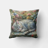 Cat on Bench クッション (裏面)