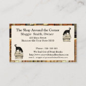 Cat on Books名刺 名刺 (正面)