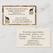 Cat on Books名刺 名刺 (正面/裏面)