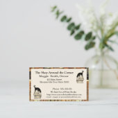 Cat on Books名刺 名刺 (スタンド正面)