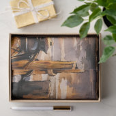 Cat on Dock at Sunset 薄葉紙 (ギフト)