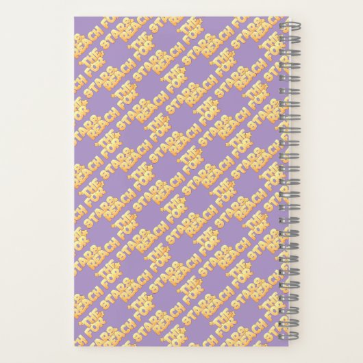 cat on the moon ノートブック (裏面)