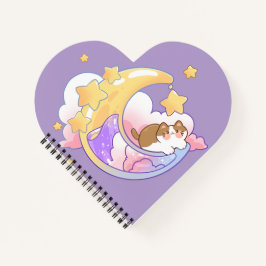 cat on the moon ノートブック