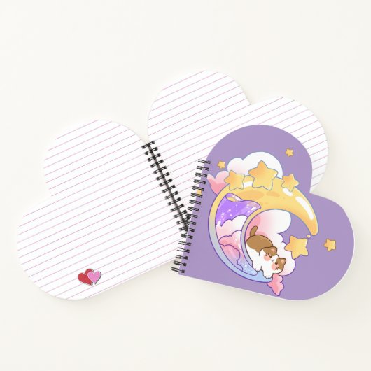 cat on the moon ノートブック (内部)