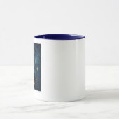 Cat on the Moon Coffee Mug マグカップ (中央)