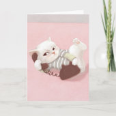 Cat on the Phone カード (正面)