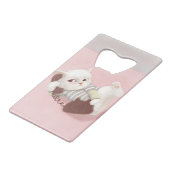 Cat on the Phone クレジットカード栓抜き (裏面アングル)