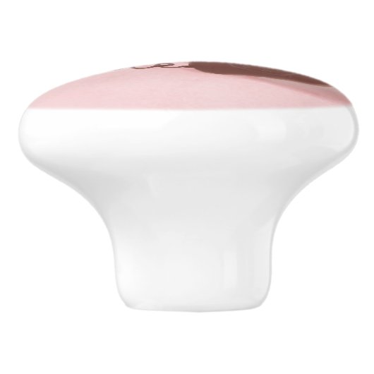 Cat on the Phone セラミックノブ (側面)