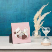 Cat on the Phone フォトプラーク (インサイチュ)