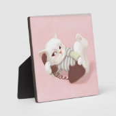 Cat on the Phone フォトプラーク (正面)