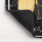 Cat & Owl Halloween Wedding Mouse Pad マウスパッド (コーナー)