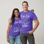Cat Owner Cat Lover Cute Cat Girl Cute Cat Lady Tシャツ (ユニセックス)