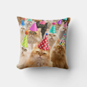 Cat Party クッション (正面)