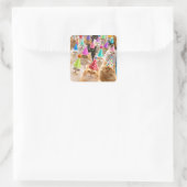 Cat Party スクエアシール (バッグ)