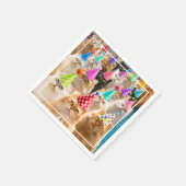 Cat Party スタンダードカクテルナプキン (角)