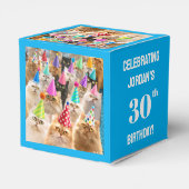 Cat Party フェイバーボックス (裏面サイド)