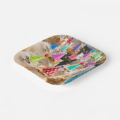 Cat Party ペーパープレート (傾斜あり)