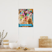 Cat Party ポスター (キッチン)