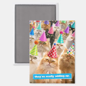 Cat Party マグネット (正面/裏面)