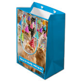 Cat Party ミディアムペーパーバッグ (裏面アングル)