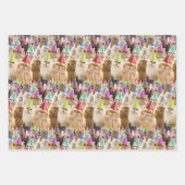 Cat Party ラッピングペーパーシート (正面)