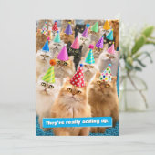 Cat Party 招待状 (スタンド正面)