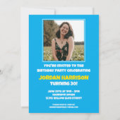 Cat Party 招待状 (裏面)