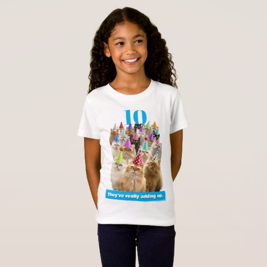 Cat Party Tシャツ (正面フル)
