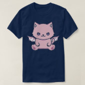 Cat Pastel Goth Cute Kawaii Aesthetic Lover Owner Tシャツ (デザイン正面)