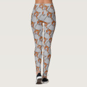 cat patterned Leggings レギンス (裏面)