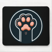 Cat paw on a mouse pad マウスパッド (正面)