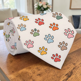 Cat Paw Retro Custom Tie ネクタイ