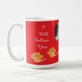 Cat Pawprint Humor Cat Photo コーヒーマグカップ