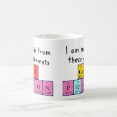 Cat Person定期的なテーブル名mag コーヒーマグカップ (中央)