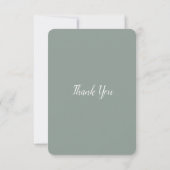 Cat/Pet Sitter's Thank You Card サンキューカード (裏面)