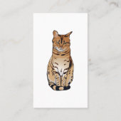 Cat Pet Sitting名刺 名刺 (裏面)