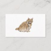 Cat Pet Sitting名刺 名刺 (裏面)