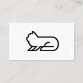 Cat Pet Sitting名刺 名刺 (裏面)