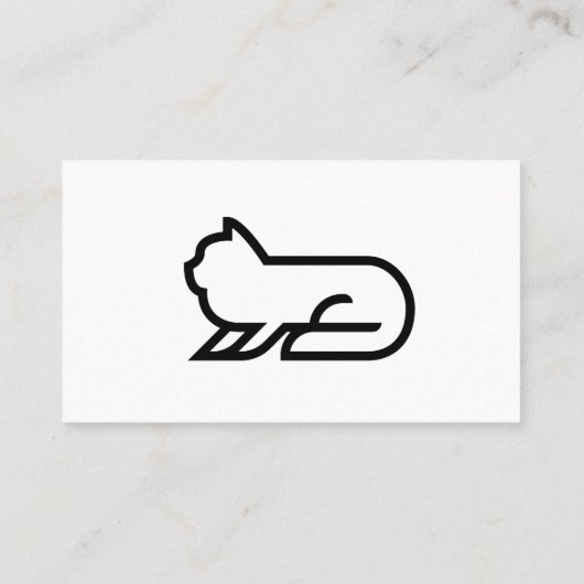 Cat Pet Sitting名刺 名刺 (裏面)