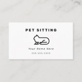 Cat Pet Sitting名刺 名刺 (正面)